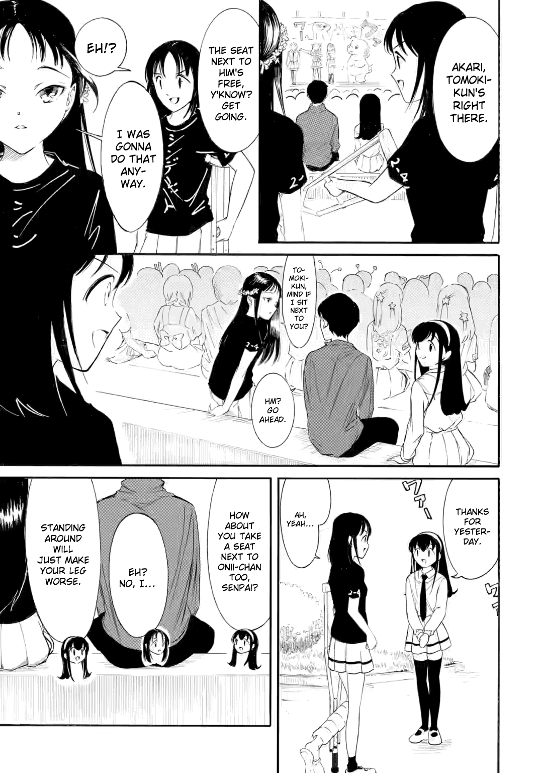 It's Not My Fault That I'm Not Popular! Chapter 232 page 3 - Chapter 232: Since I'm Not Popular, It's the Second... (Part 1)