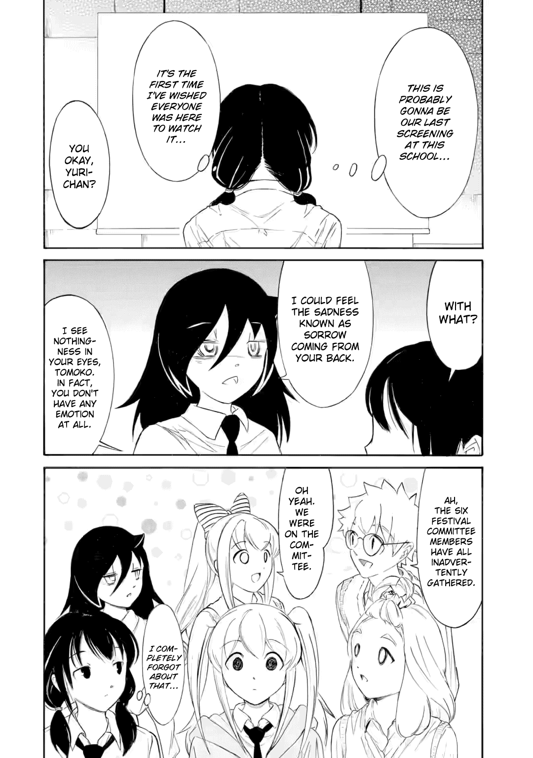 It's Not My Fault That I'm Not Popular! Chapter 234.1 page 10 - Chapter 234.1: Since I'm Not Popular, The School Festival Will End (Part 2)
