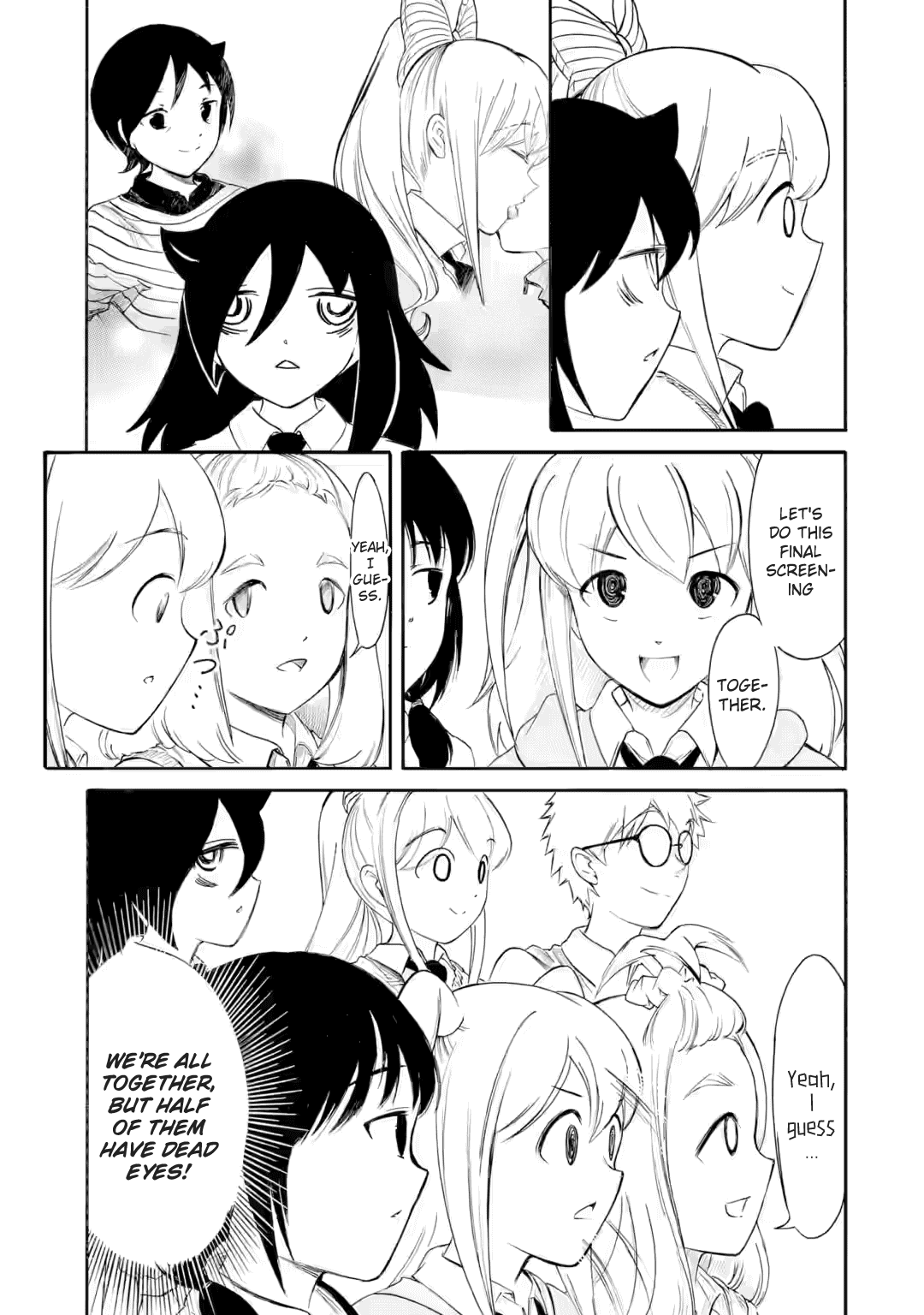 It's Not My Fault That I'm Not Popular! Chapter 234.1 page 11 - Chapter 234.1: Since I'm Not Popular, The School Festival Will End (Part 2)