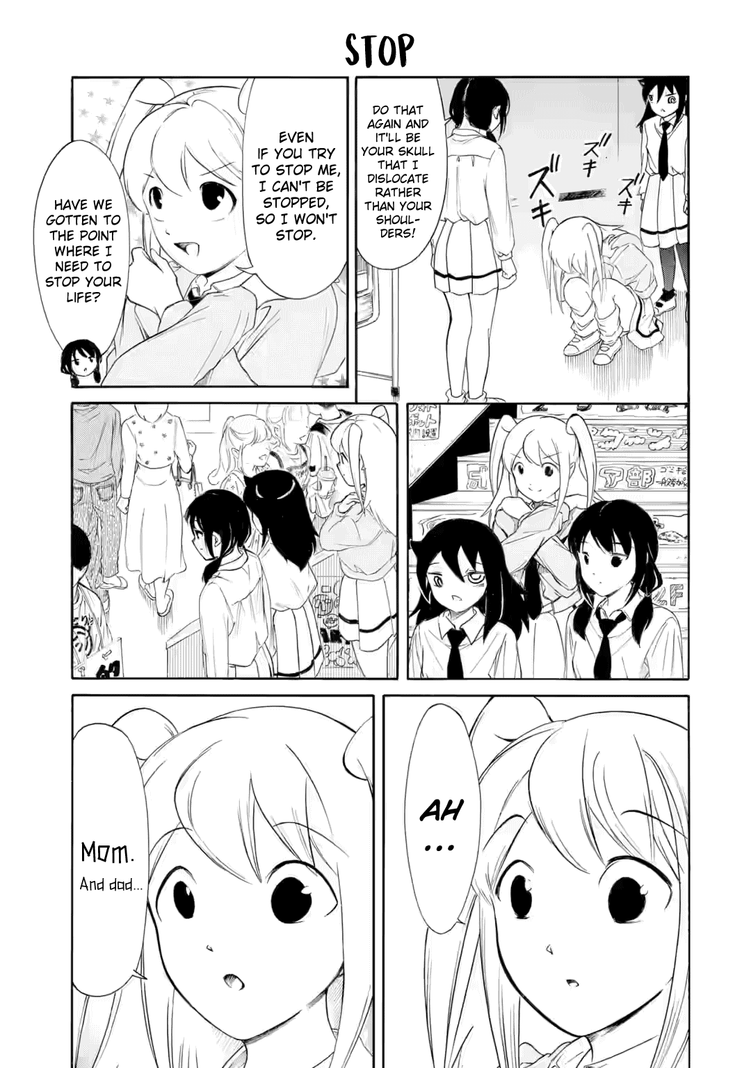 It's Not My Fault That I'm Not Popular! Chapter 234.1 page 3 - Chapter 234.1: Since I'm Not Popular, The School Festival Will End (Part 2)