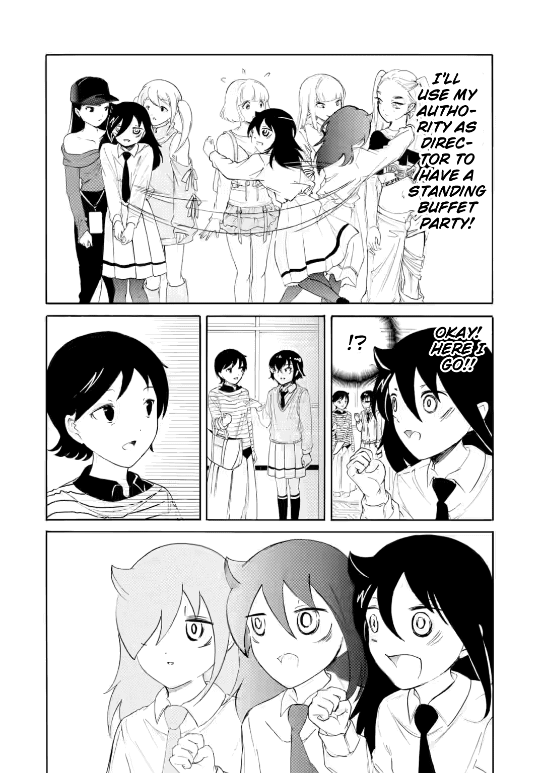 It's Not My Fault That I'm Not Popular! Chapter 234.1 page 8 - Chapter 234.1: Since I'm Not Popular, The School Festival Will End (Part 2)