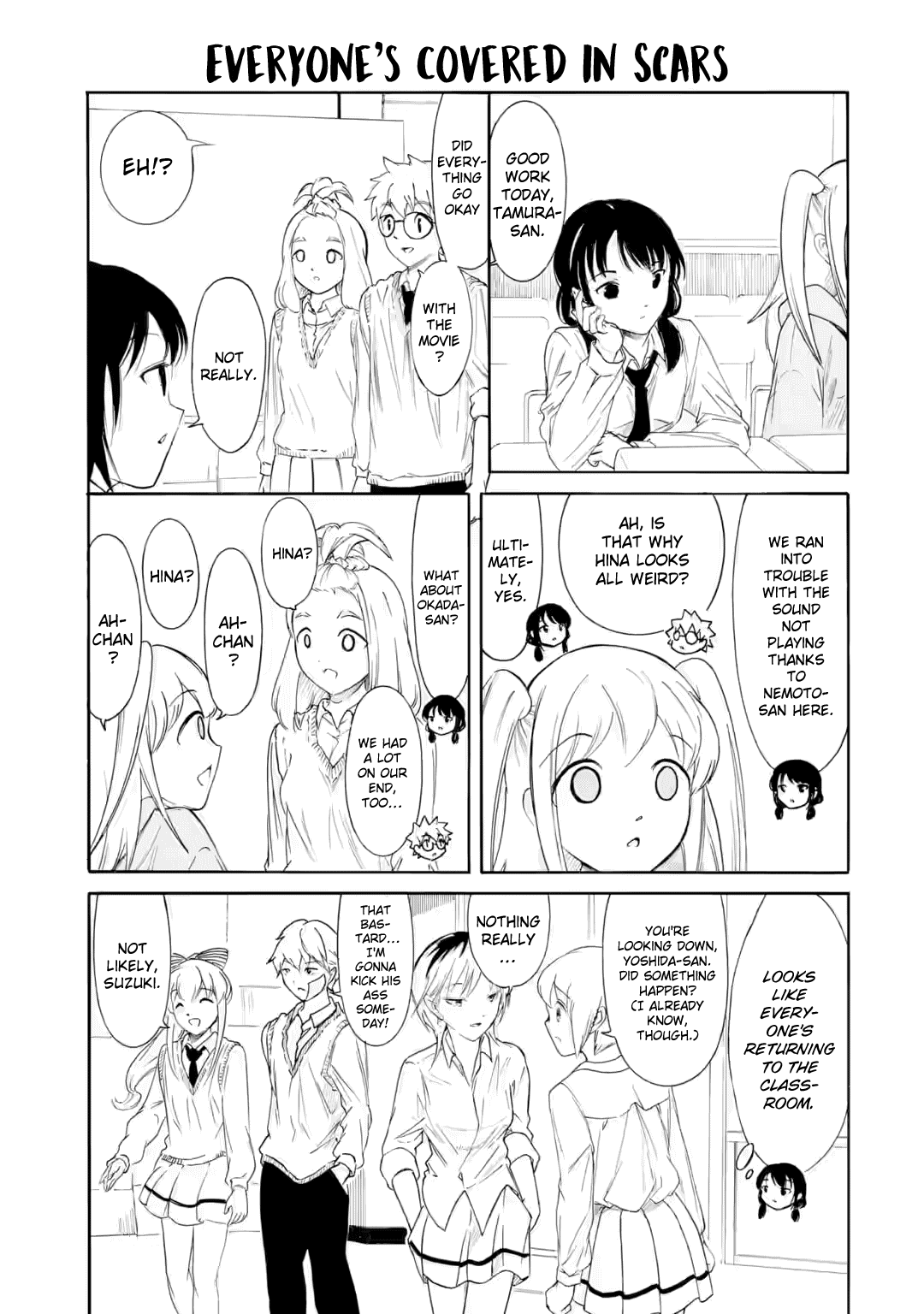 It's Not My Fault That I'm Not Popular! Chapter 234.1 page 9 - Chapter 234.1: Since I'm Not Popular, The School Festival Will End (Part 2)