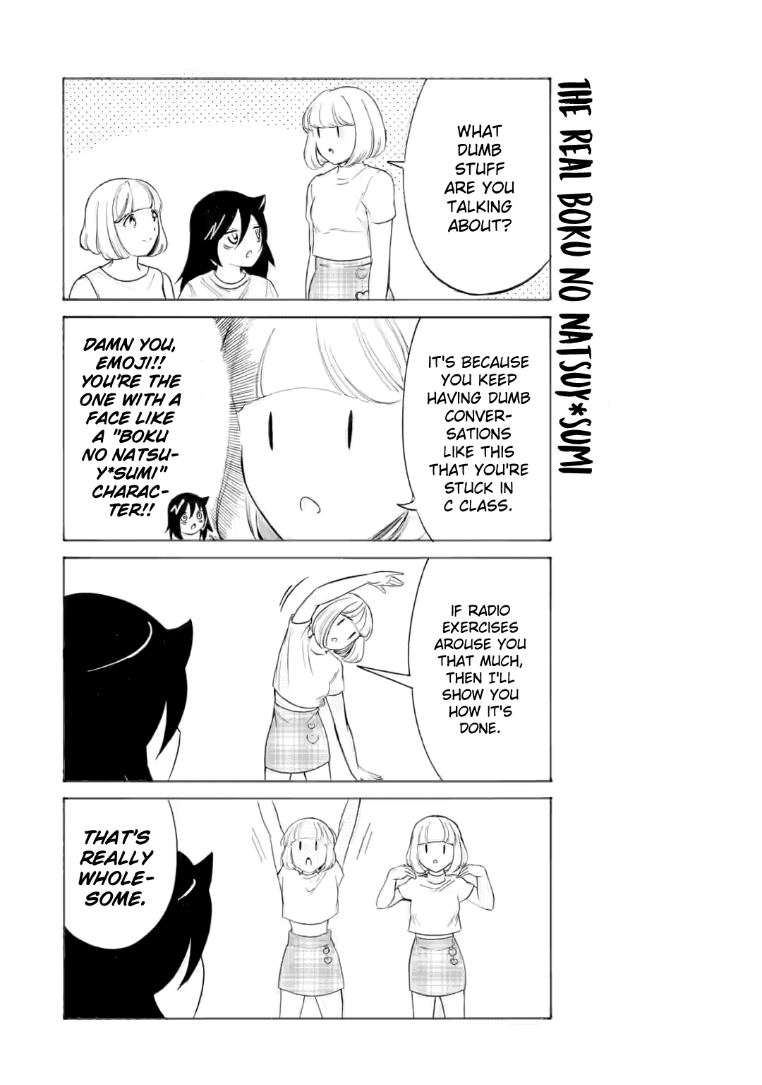 It's Not My Fault That I'm Not Popular! Chapter 234.2 page 2 - Chapter 234.2: Special chapter