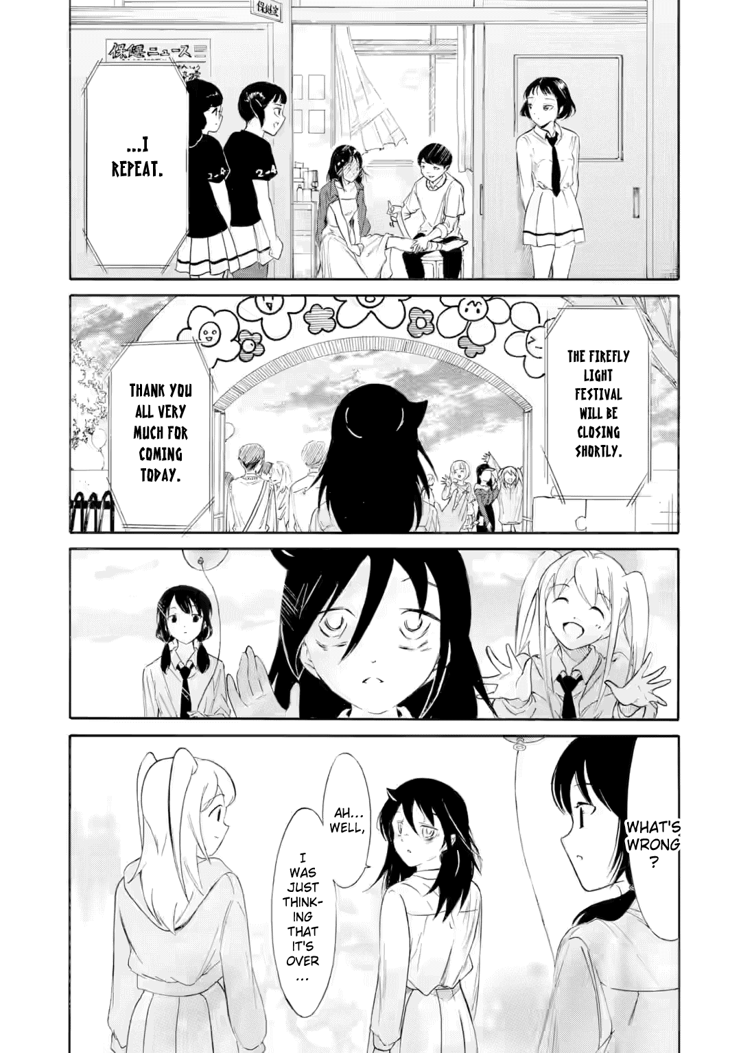 It's Not My Fault That I'm Not Popular! Chapter 234.3 page 14 - Chapter 234.3: Since I'm Not Popular, The School Festival Will End (Part 3)