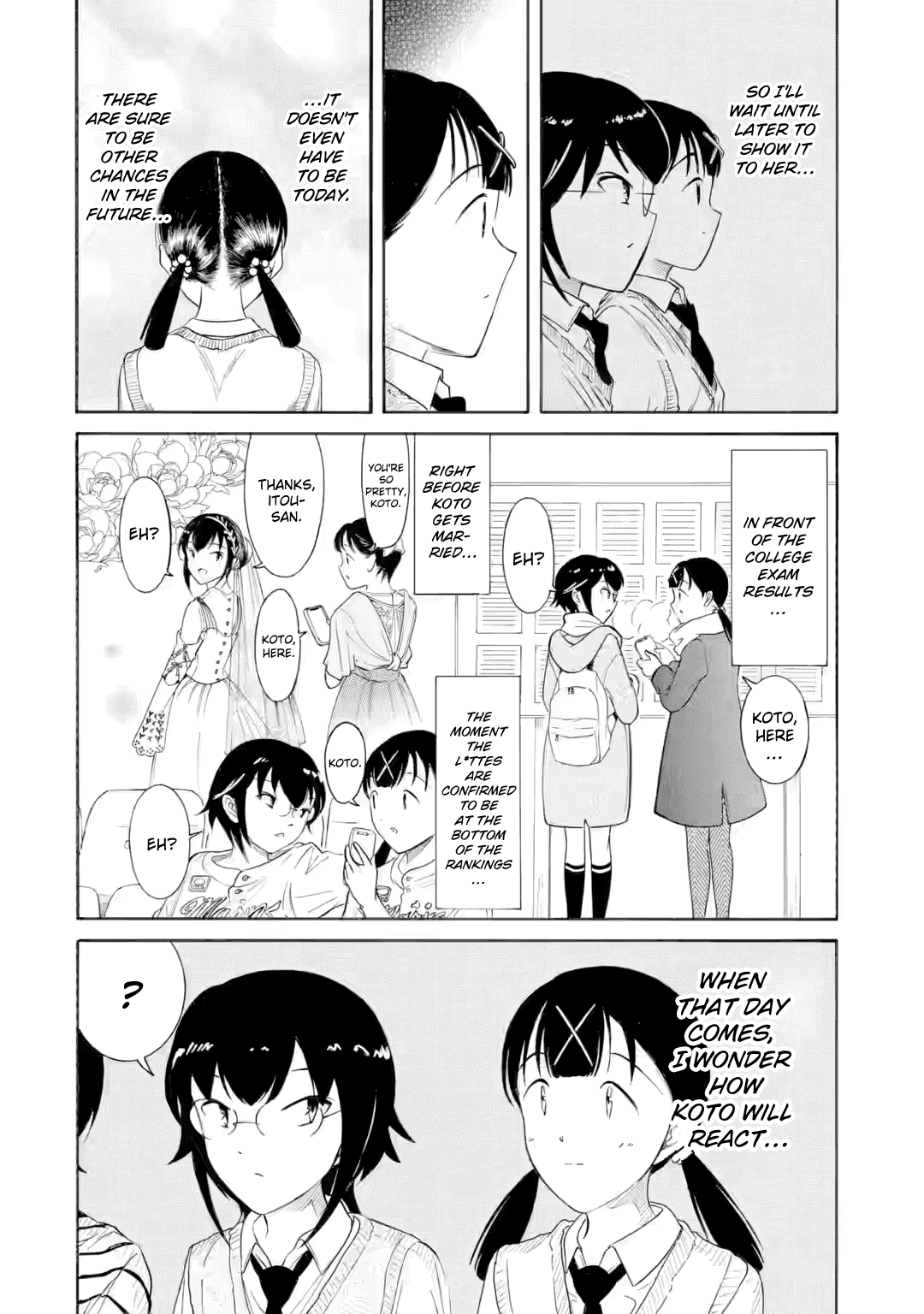 It's Not My Fault That I'm Not Popular! Chapter 234.3 page 3 - Chapter 234.3: Since I'm Not Popular, The School Festival Will End (Part 3)