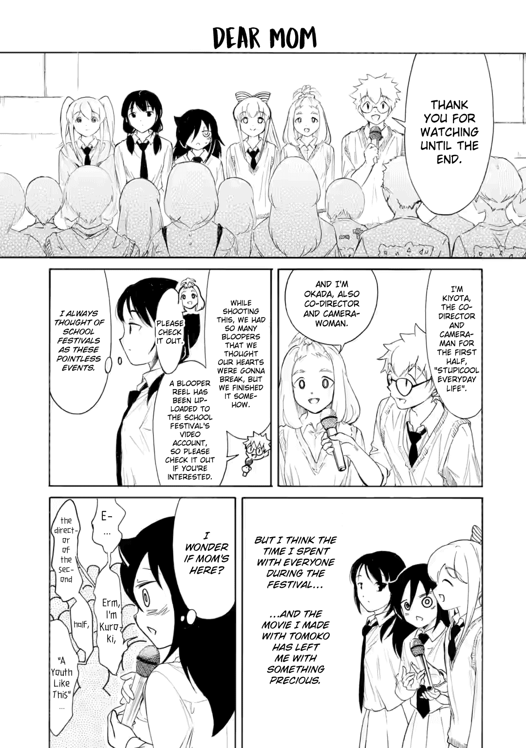 It's Not My Fault That I'm Not Popular! Chapter 234.3 page 6 - Chapter 234.3: Since I'm Not Popular, The School Festival Will End (Part 3)