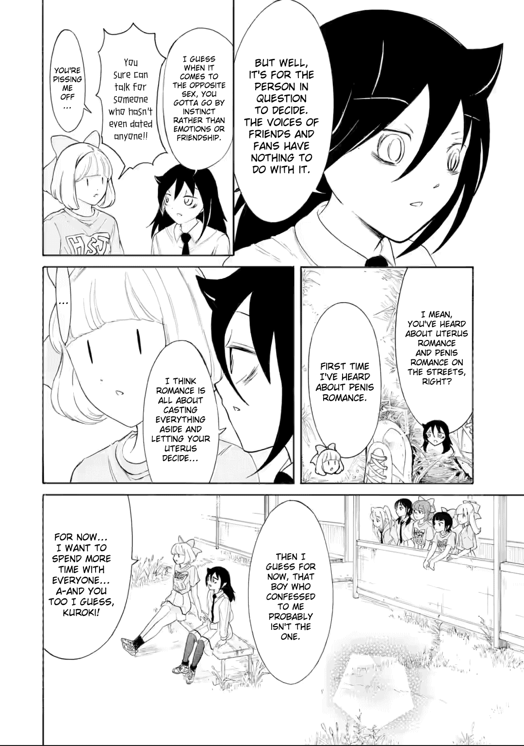 It's Not My Fault That I'm Not Popular! Chapter 235 page 8 - Chapter 235: Since I'm Not Popular, We'll Talk About Someone's Romance
