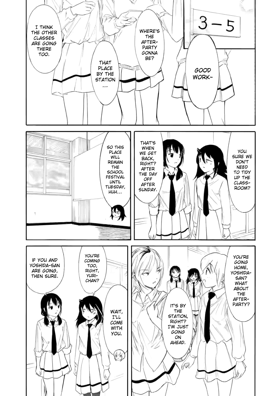 It's Not My Fault That I'm Not Popular! Chapter 236.1 page 10 - Chapter 236.1: Since I'm Not Popular, After The Festival (Part 2)