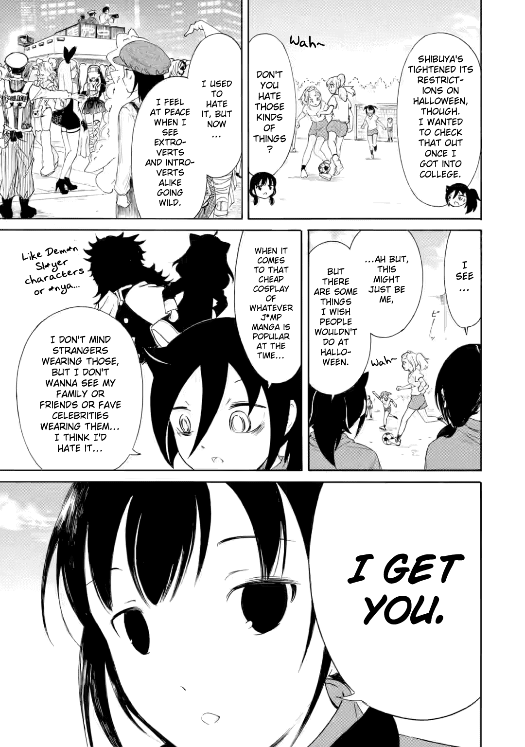 It's Not My Fault That I'm Not Popular! Chapter 236.2 page 3 - Chapter 236.2: Special chapter