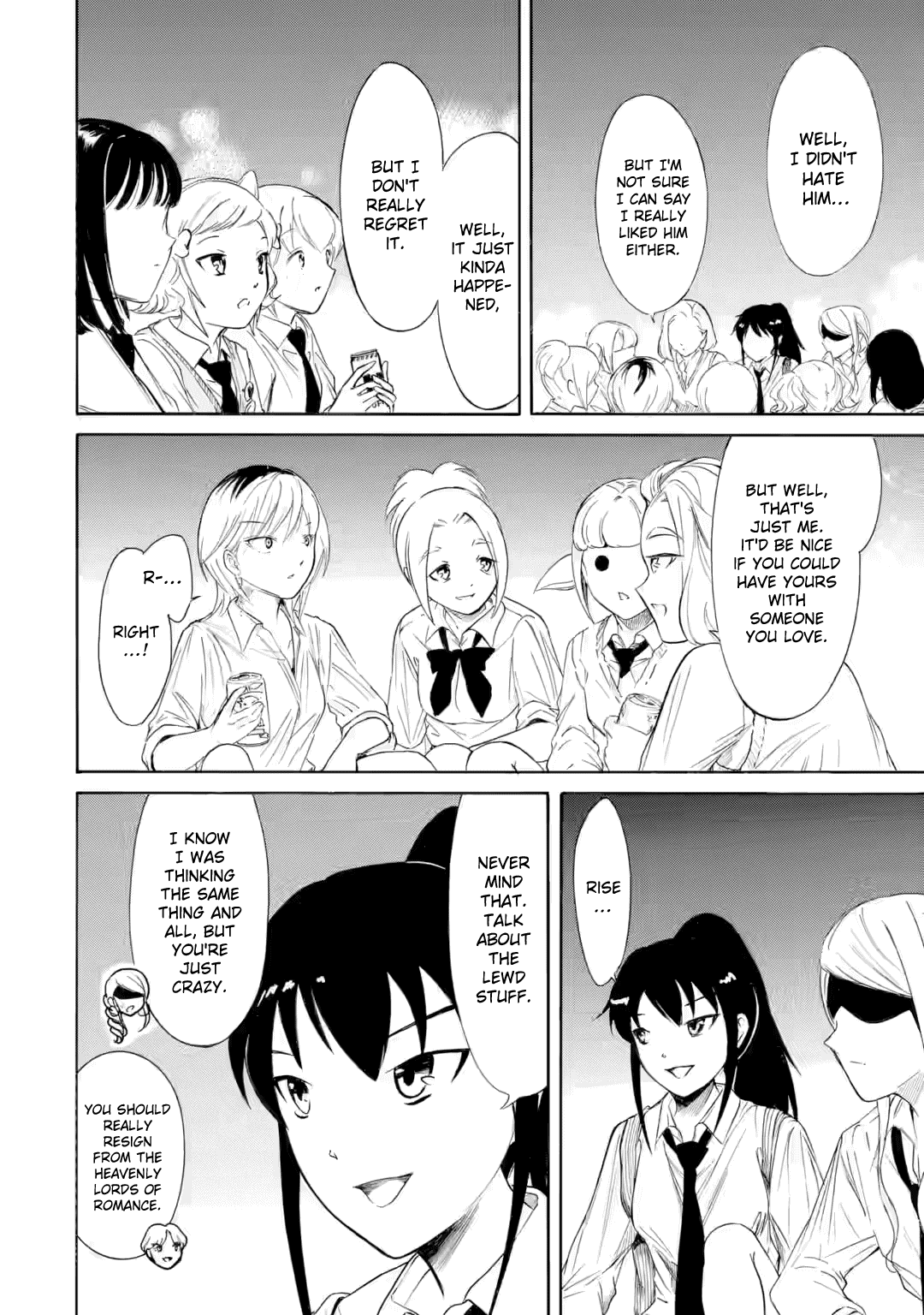 It's Not My Fault That I'm Not Popular! Chapter 237.1 page 5 - Chapter 237.1: Since I'm Not Popular, They'll Get Started On The Street (Part 2)