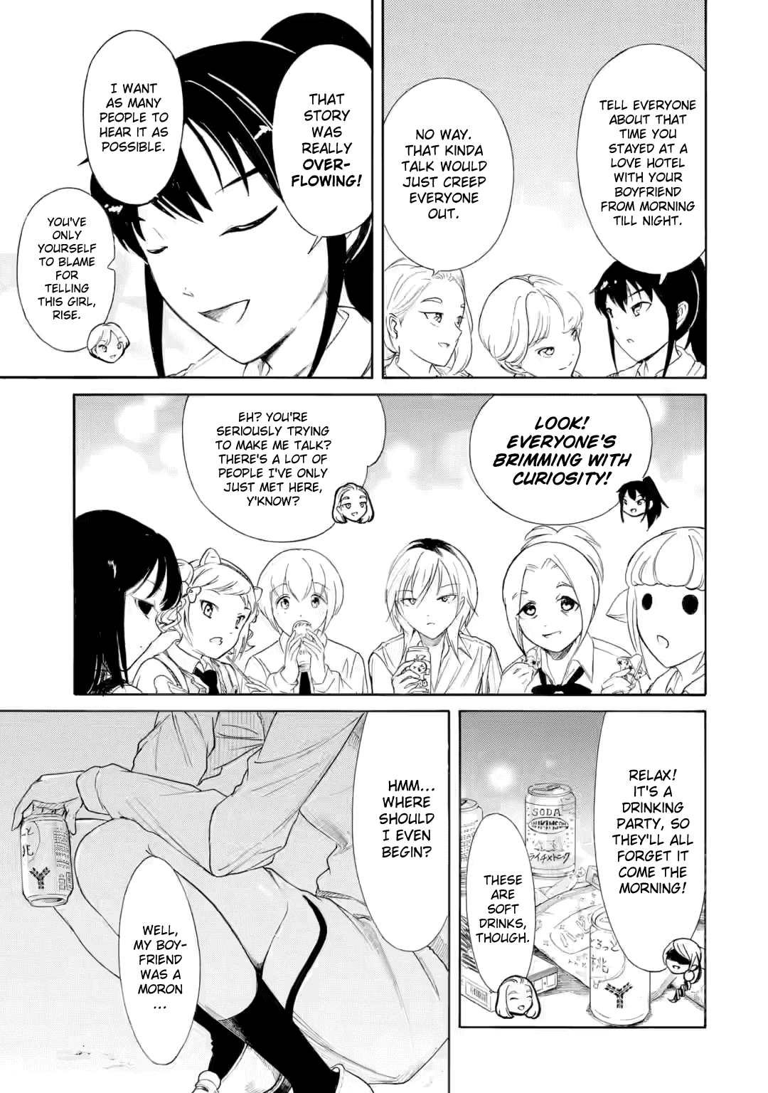 It's Not My Fault That I'm Not Popular! Chapter 237.1 page 6 - Chapter 237.1: Since I'm Not Popular, They'll Get Started On The Street (Part 2)