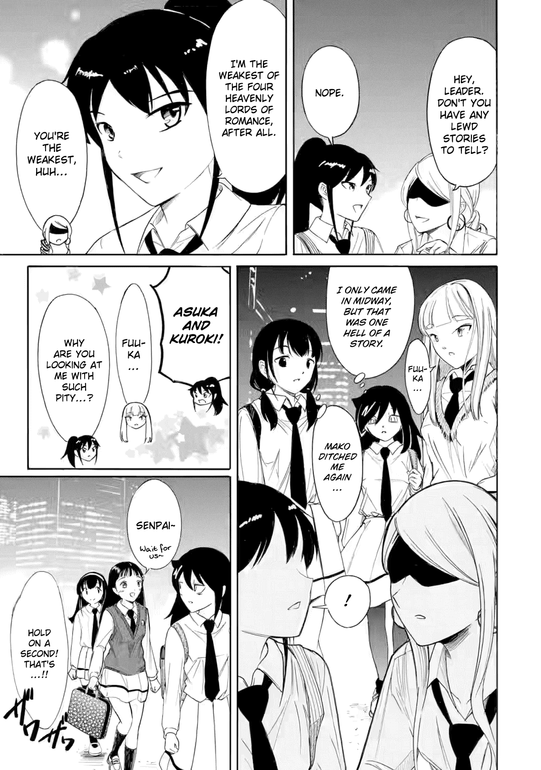 It's Not My Fault That I'm Not Popular! Chapter 237.1 page 8 - Chapter 237.1: Since I'm Not Popular, They'll Get Started On The Street (Part 2)