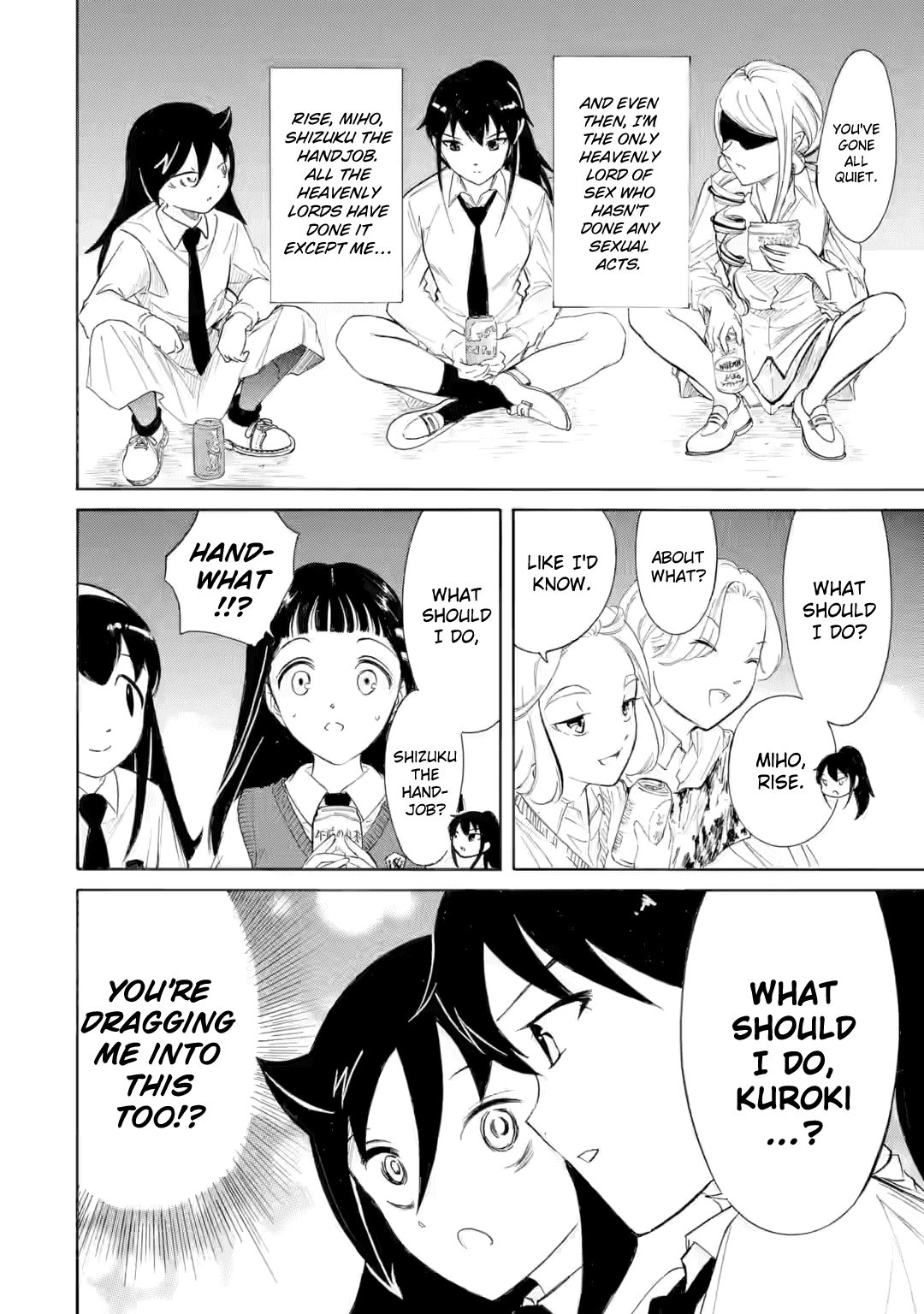It's Not My Fault That I'm Not Popular! Chapter 237.2 page 10 - Chapter 237.2: Since I'm Not Popular, They'll Get Started On The Street (Part 3)