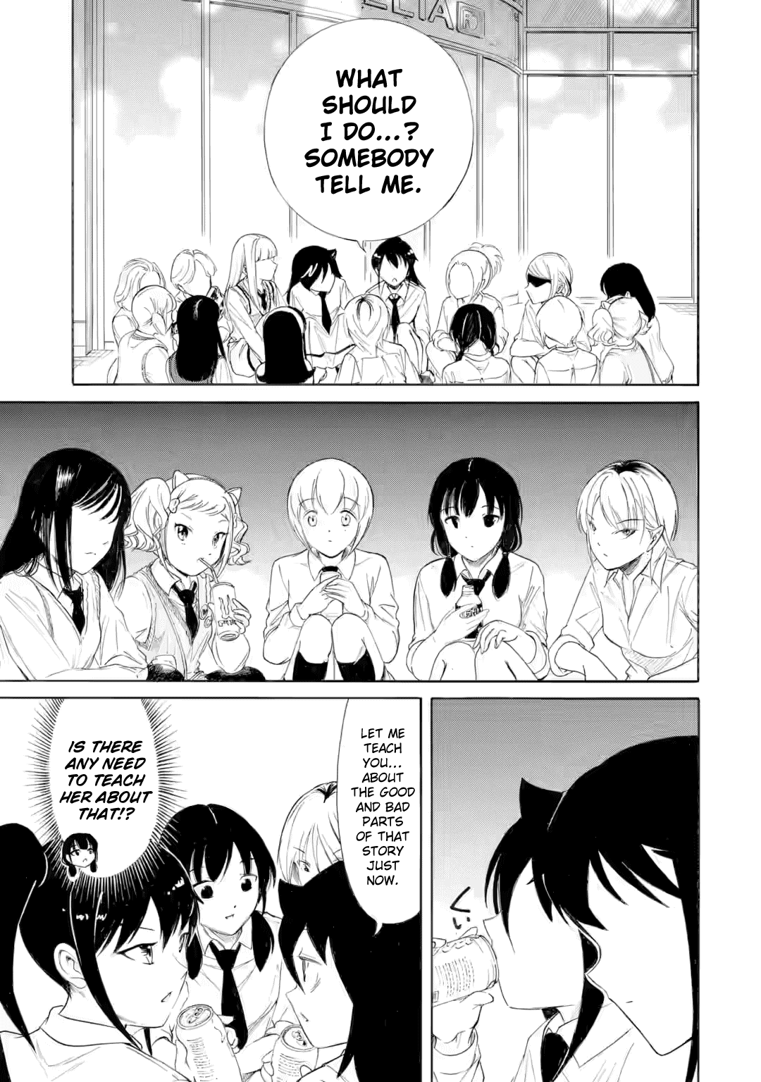 It's Not My Fault That I'm Not Popular! Chapter 237.2 page 11 - Chapter 237.2: Since I'm Not Popular, They'll Get Started On The Street (Part 3)