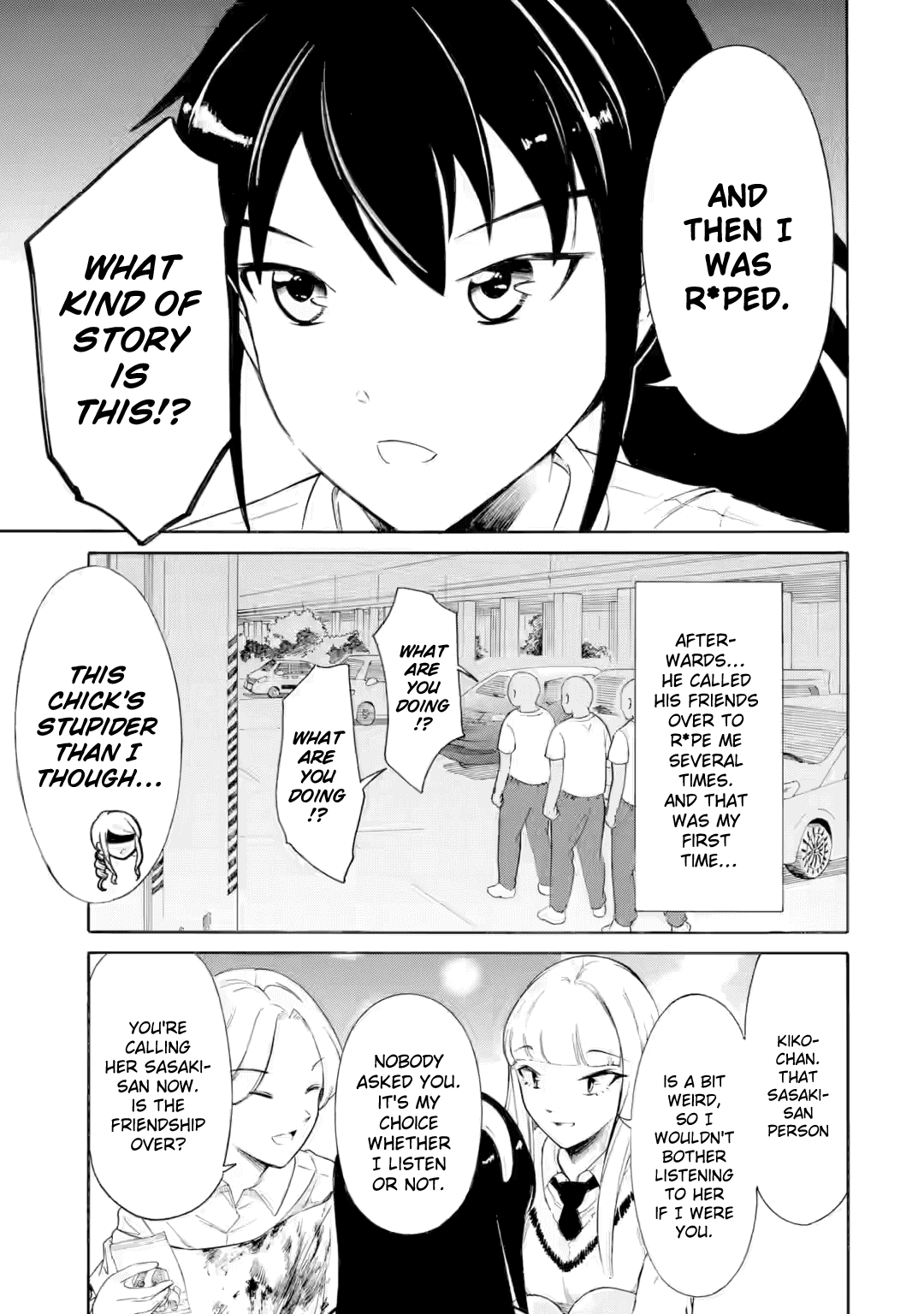 It's Not My Fault That I'm Not Popular! Chapter 237.2 page 7 - Chapter 237.2: Since I'm Not Popular, They'll Get Started On The Street (Part 3)