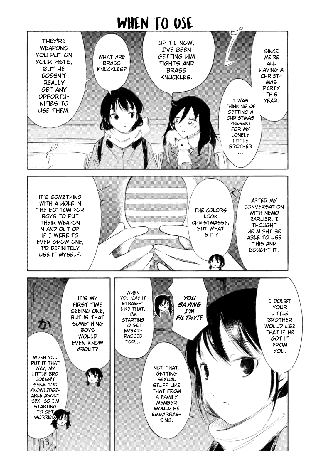 It's Not My Fault That I'm Not Popular! Chapter 237.5 page 6 - Chapter 237.5: Christmas Special