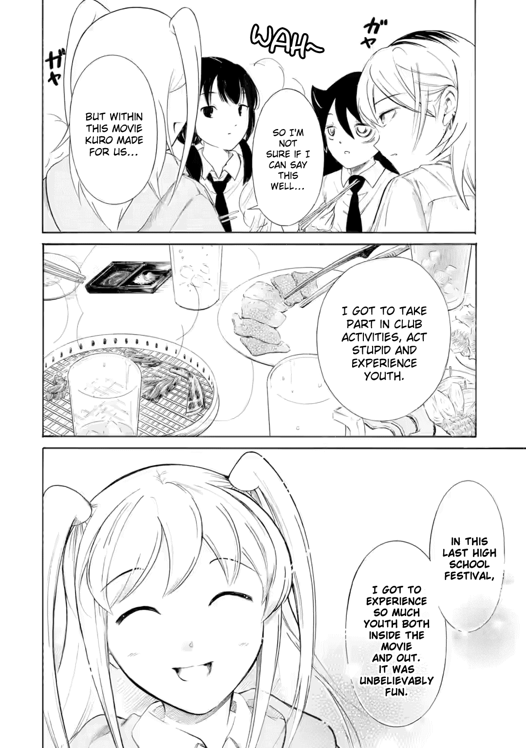 It's Not My Fault That I'm Not Popular! Chapter 238.1 page 2 - Chapter 238.1: Since I'm Not Popular, We'll Have The Wrap-Up Party Here Again (Part 2)
