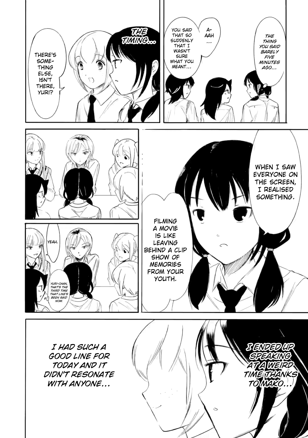 It's Not My Fault That I'm Not Popular! Chapter 238.1 page 8 - Chapter 238.1: Since I'm Not Popular, We'll Have The Wrap-Up Party Here Again (Part 2)