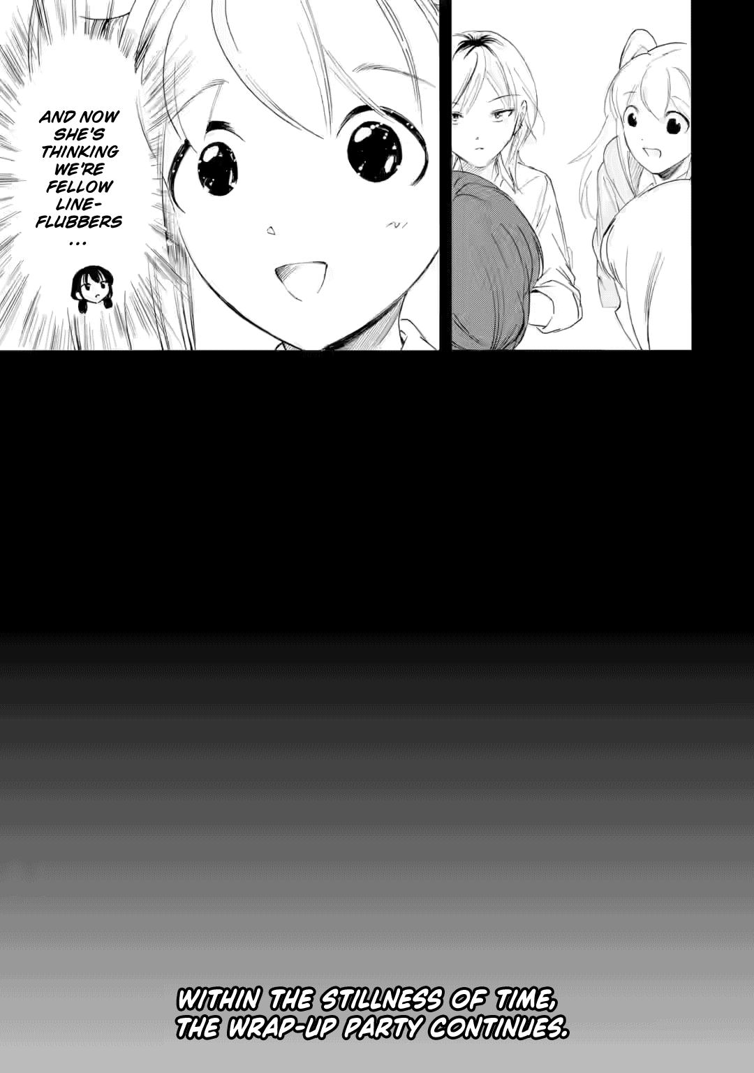 It's Not My Fault That I'm Not Popular! Chapter 238.1 page 9 - Chapter 238.1: Since I'm Not Popular, We'll Have The Wrap-Up Party Here Again (Part 2)