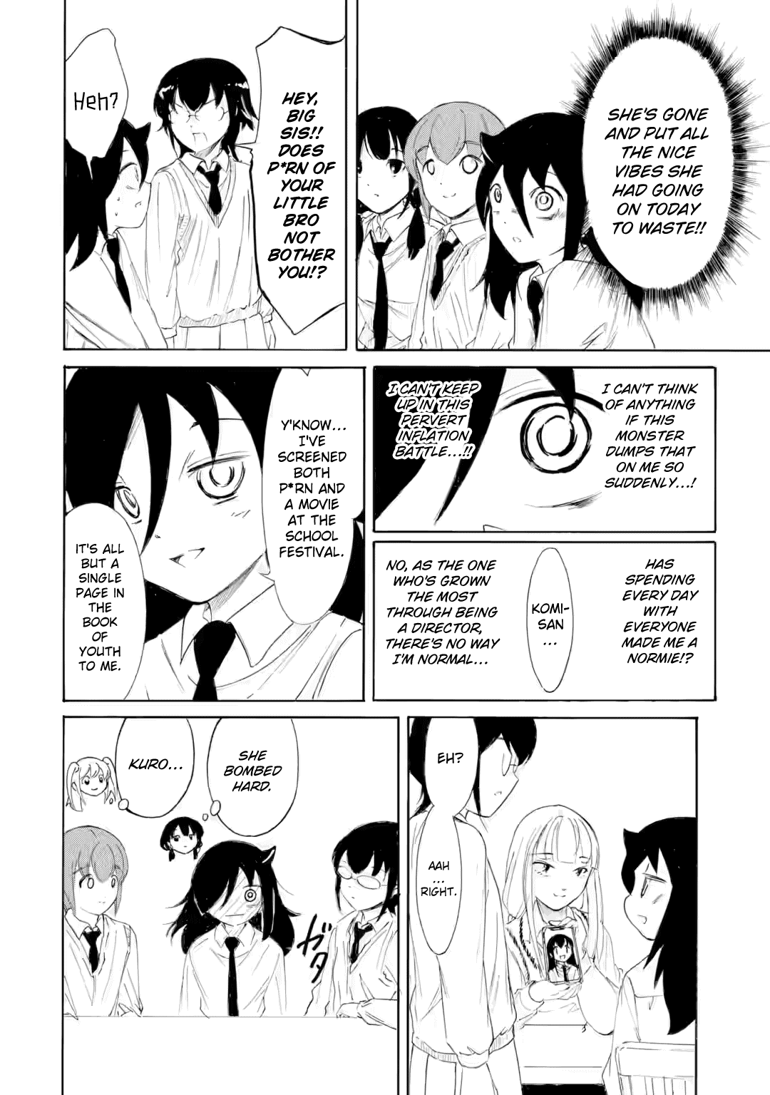 It's Not My Fault That I'm Not Popular! Chapter 238.2 page 10 - Chapter 238.2: Since I'm Not Popular, We'll Have The Wrap-Up Party Here Again (Part 3)