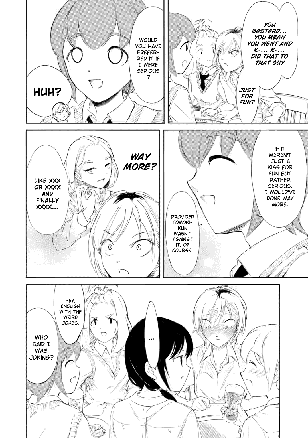 It's Not My Fault That I'm Not Popular! Chapter 238.2 page 6 - Chapter 238.2: Since I'm Not Popular, We'll Have The Wrap-Up Party Here Again (Part 3)