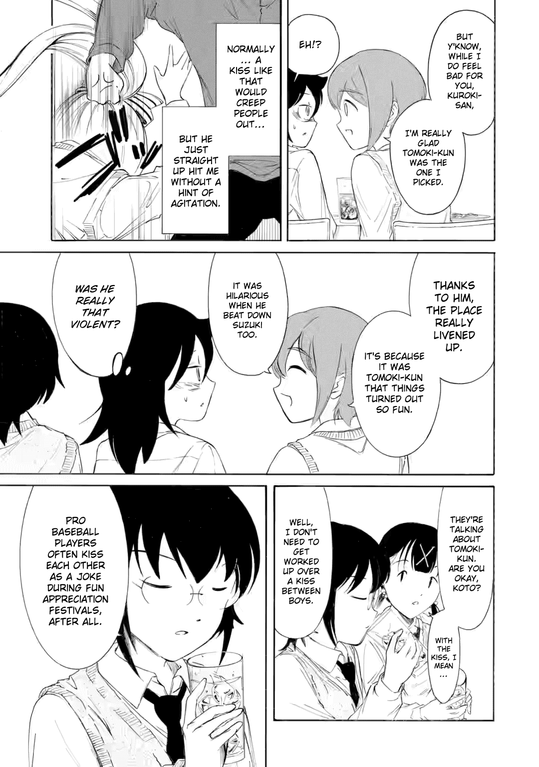 It's Not My Fault That I'm Not Popular! Chapter 238.2 page 7 - Chapter 238.2: Since I'm Not Popular, We'll Have The Wrap-Up Party Here Again (Part 3)