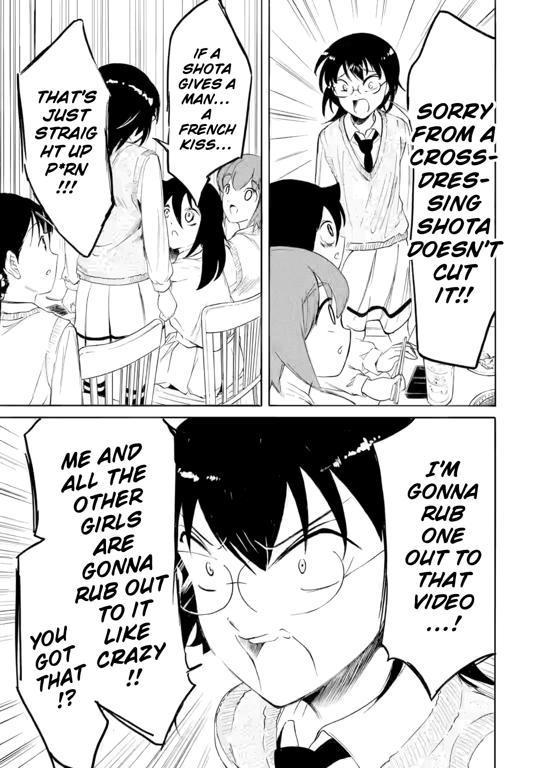 It's Not My Fault That I'm Not Popular! Chapter 238.2 page 9 - Chapter 238.2: Since I'm Not Popular, We'll Have The Wrap-Up Party Here Again (Part 3)