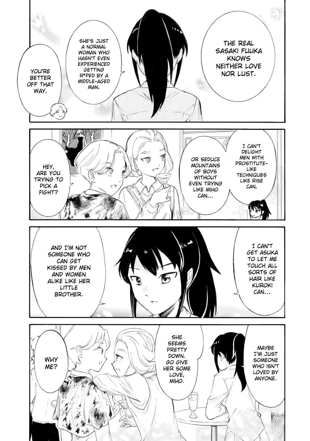It's Not My Fault That I'm Not Popular! Chapter 239.1 page 3 - Chapter 239.1: Since I'm Not Popular, I'll See You Tomorrow and The Day After (Part 2)
