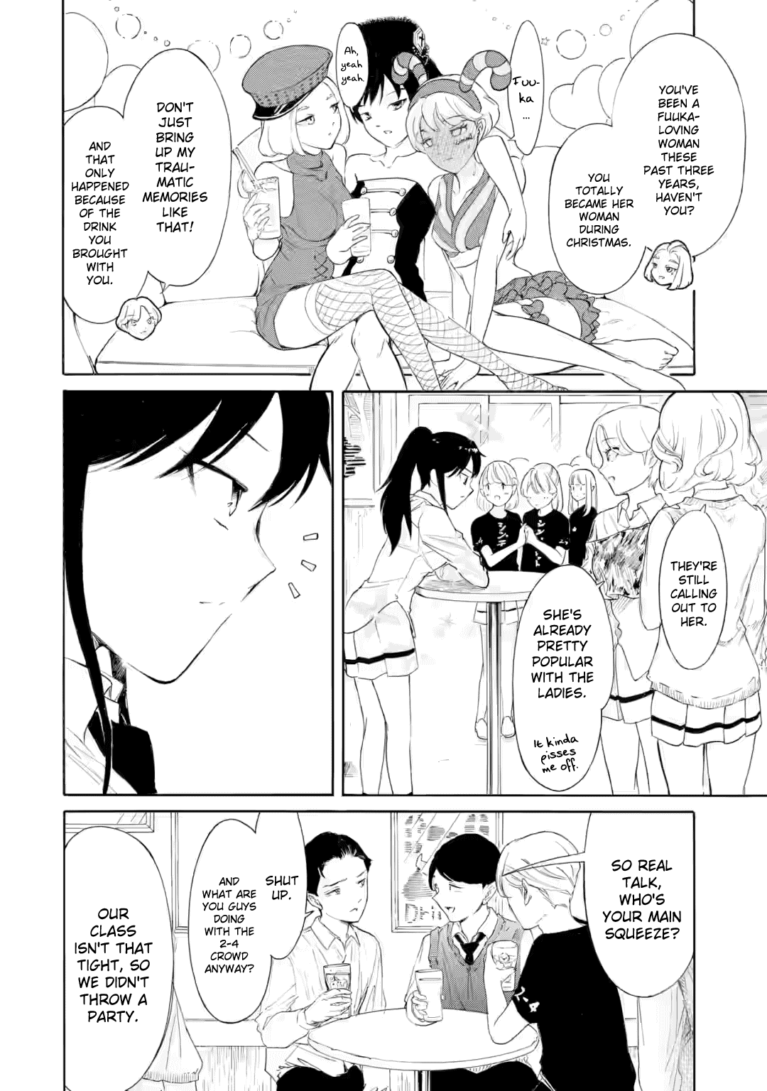 It's Not My Fault That I'm Not Popular! Chapter 239.1 page 4 - Chapter 239.1: Since I'm Not Popular, I'll See You Tomorrow and The Day After (Part 2)