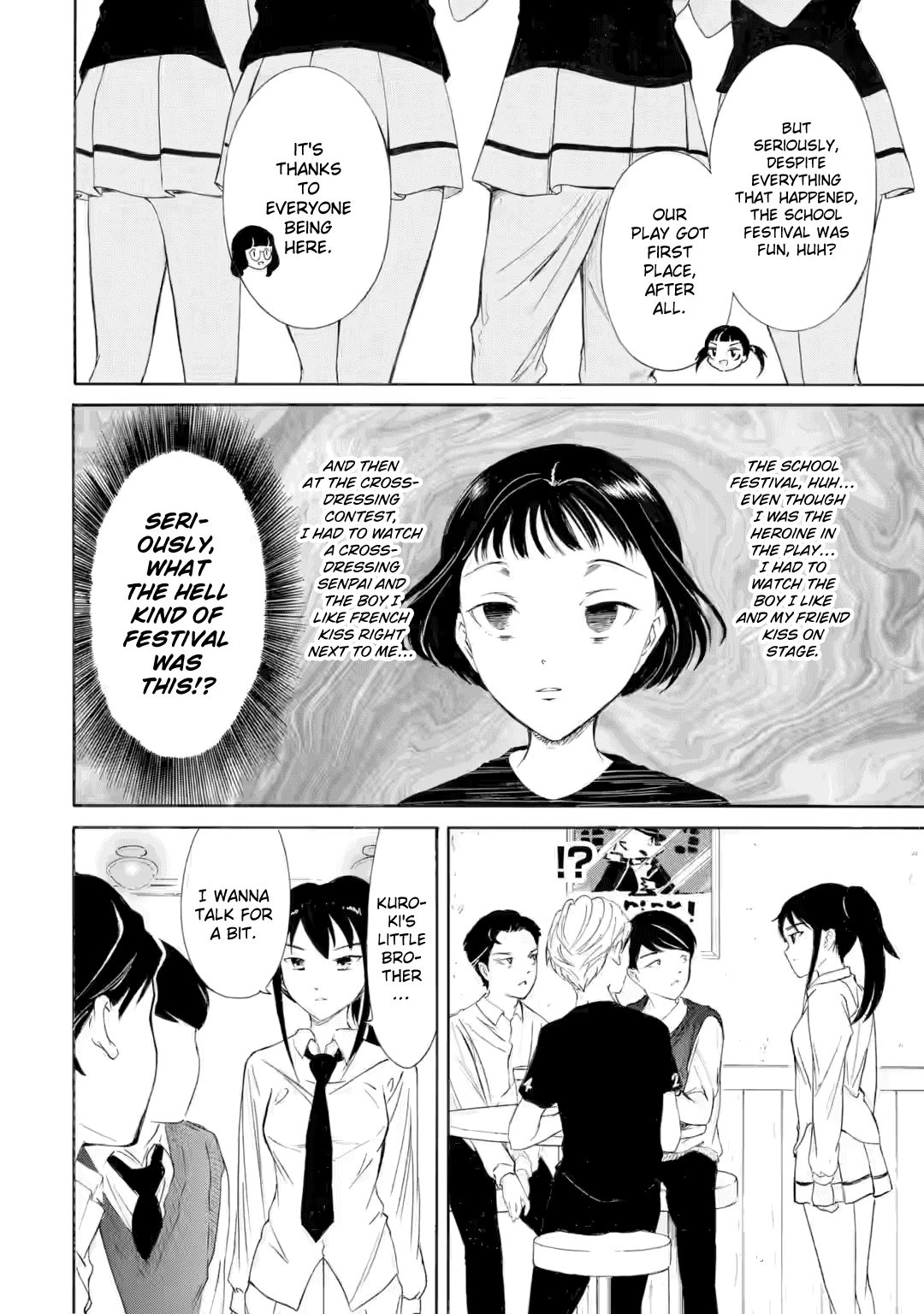 It's Not My Fault That I'm Not Popular! Chapter 239.1 page 6 - Chapter 239.1: Since I'm Not Popular, I'll See You Tomorrow and The Day After (Part 2)