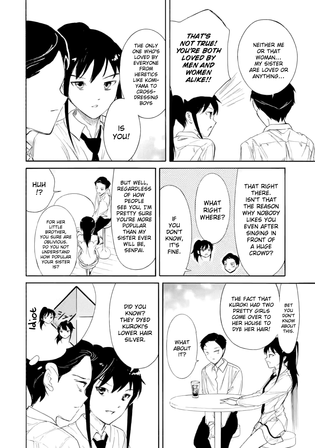 It's Not My Fault That I'm Not Popular! Chapter 239.1 page 8 - Chapter 239.1: Since I'm Not Popular, I'll See You Tomorrow and The Day After (Part 2)