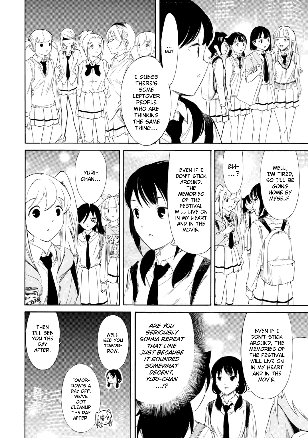 It's Not My Fault That I'm Not Popular! Chapter 239.2 page 9 - Chapter 239.2: Since I'm Not Popular, I'll See You Tomorrow and The Day After (Part 3)