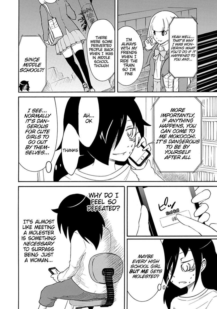 It's Not My Fault That I'm Not Popular! Chapter 24 page 6 - Chapter 24: Mourning 24: Because I'm Not Popular, I'm Going to Get Molested