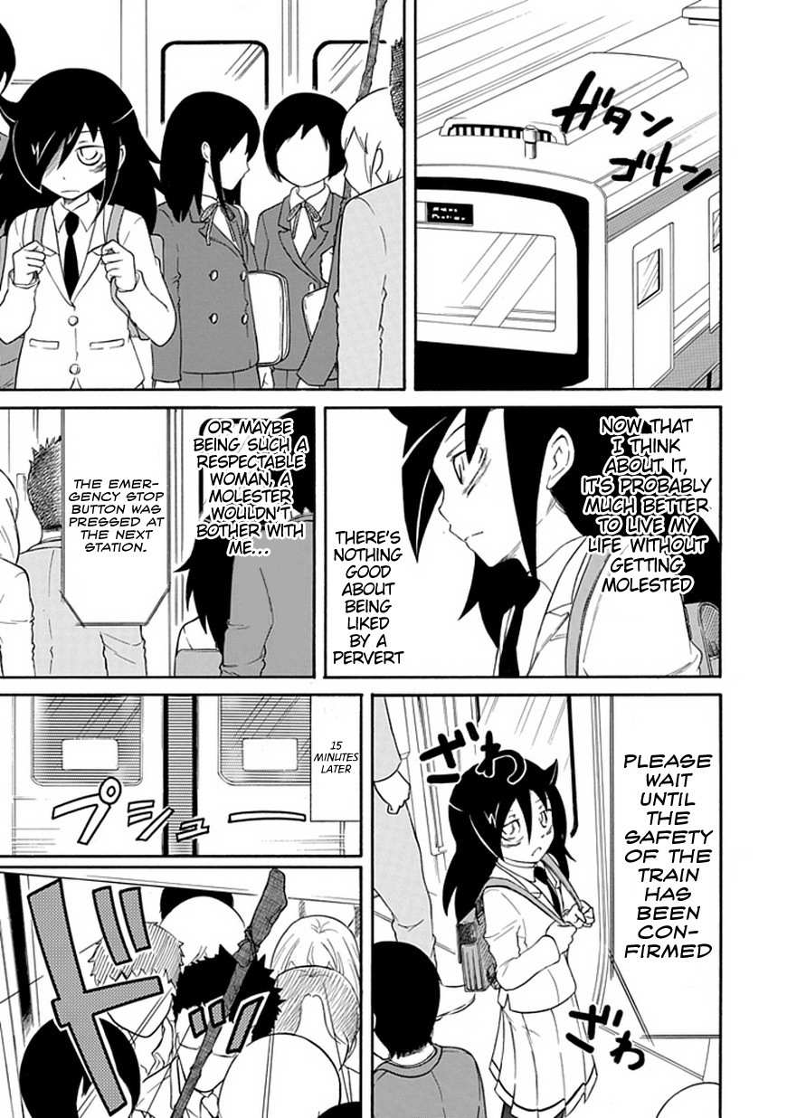 It's Not My Fault That I'm Not Popular! Chapter 24 page 7 - Chapter 24: Mourning 24: Because I'm Not Popular, I'm Going to Get Molested