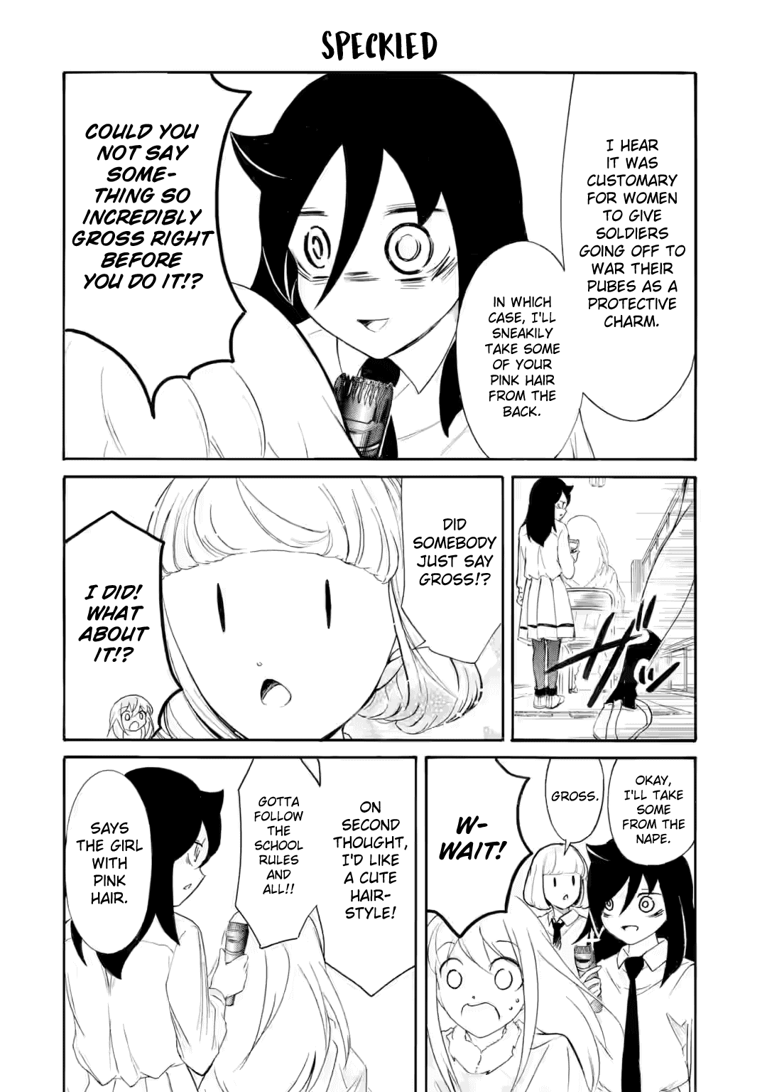 It's Not My Fault That I'm Not Popular! Chapter 240.1 page 5 - Chapter 240.1: Since I'm Not Popular, It's Cleanup Time (Part 2)