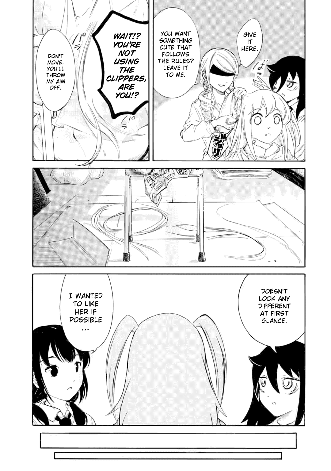 It's Not My Fault That I'm Not Popular! Chapter 240.1 page 6 - Chapter 240.1: Since I'm Not Popular, It's Cleanup Time (Part 2)