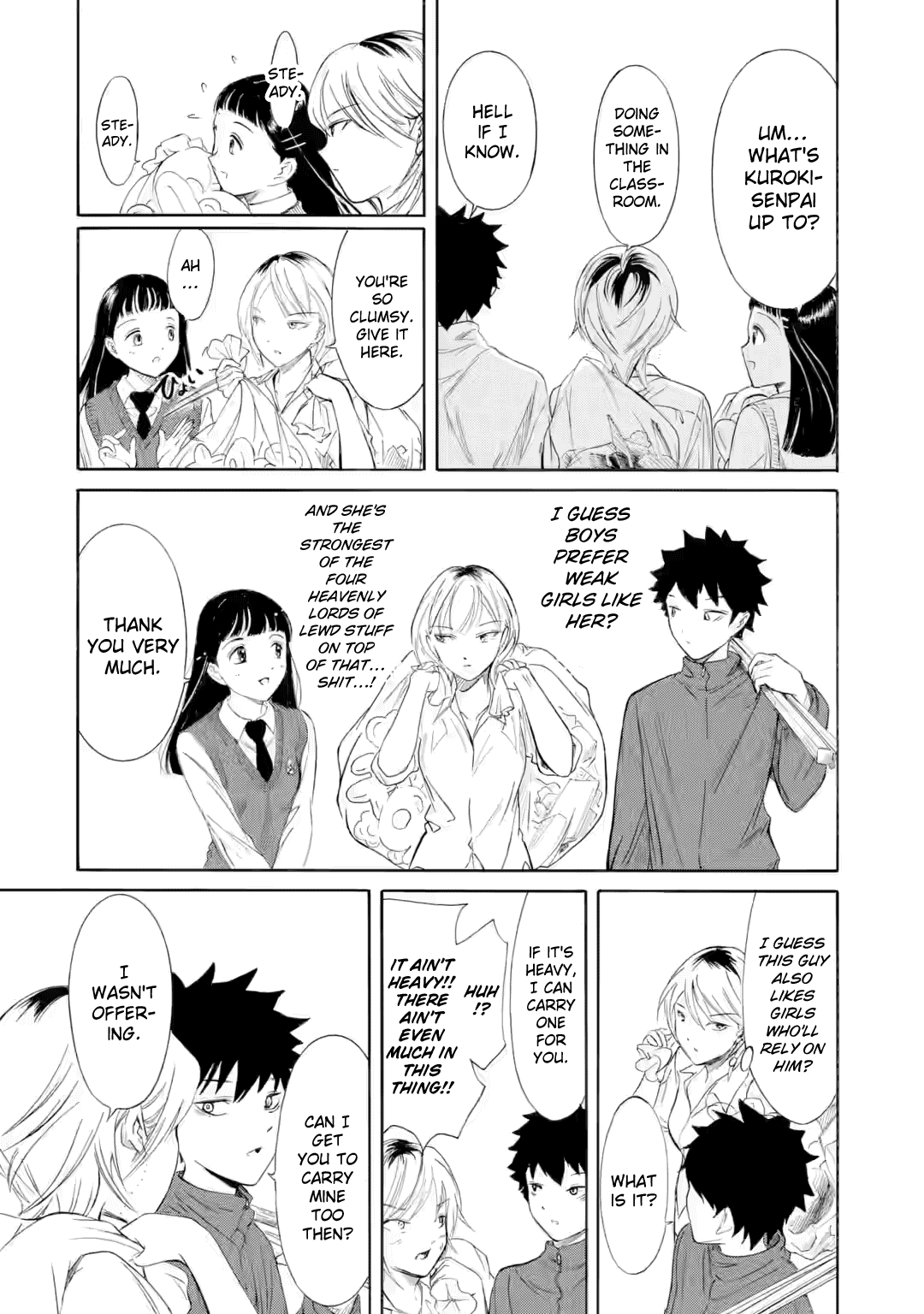 It's Not My Fault That I'm Not Popular! Chapter 240.2 page 5 - Chapter 240.2: Since I'm Not Popular, It's Cleanup Time (Part 3)