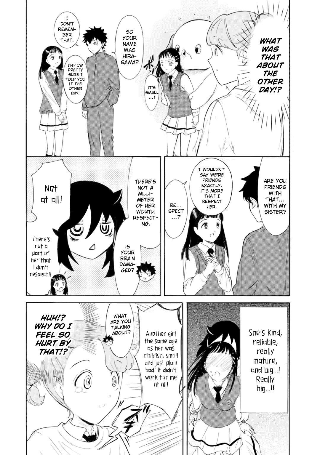 It's Not My Fault That I'm Not Popular! Chapter 240.2 page 7 - Chapter 240.2: Since I'm Not Popular, It's Cleanup Time (Part 3)