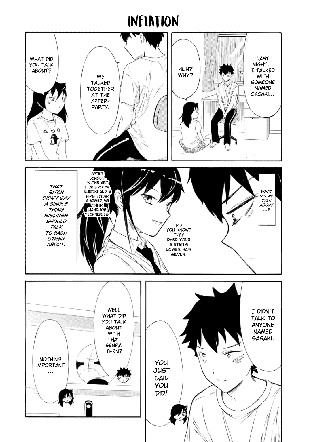 It's Not My Fault That I'm Not Popular! Chapter 240 page 6 - Chapter 240: Since I'm Not Popular, It's Cleanup Time (Part 1)