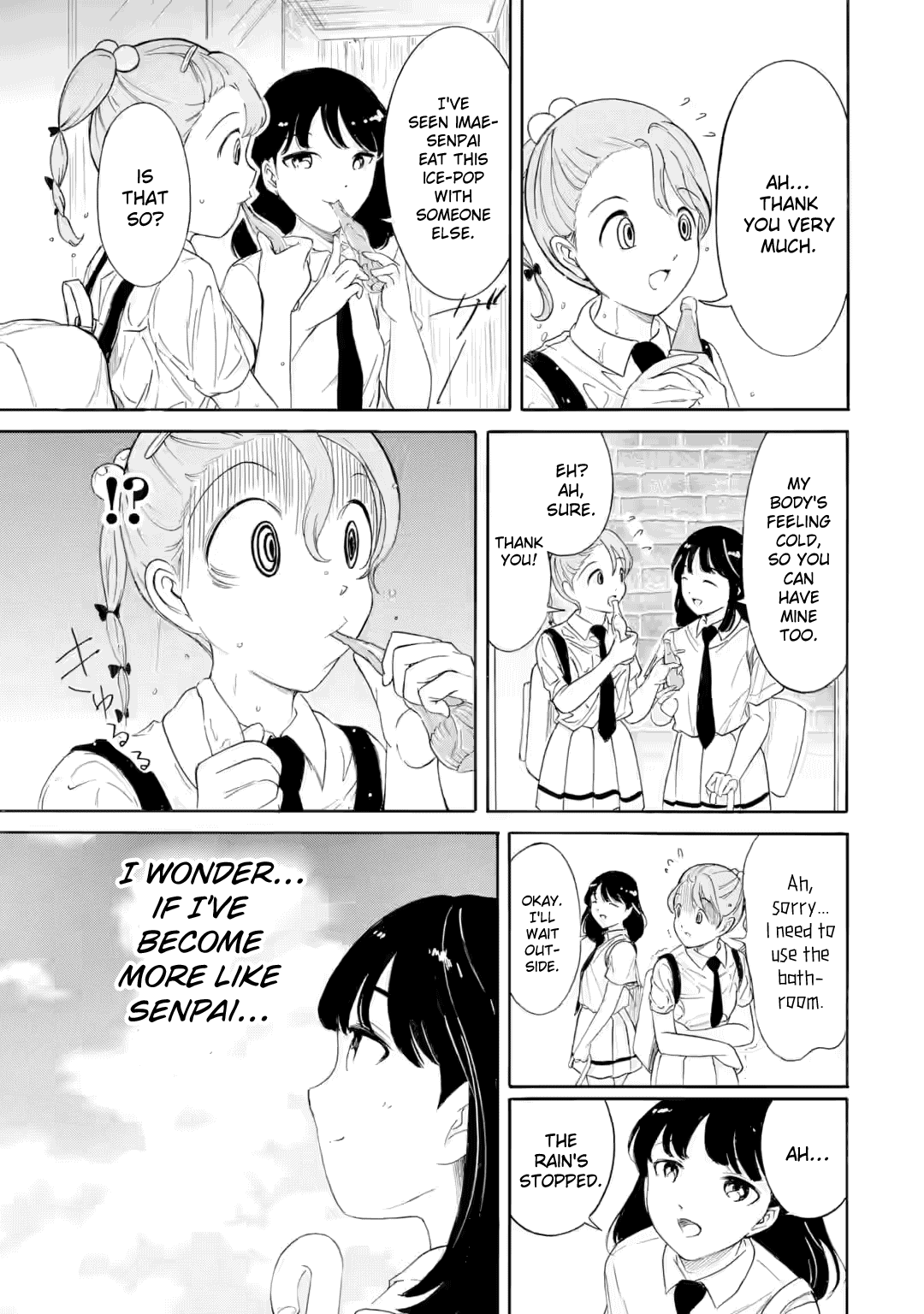 It's Not My Fault That I'm Not Popular! Chapter 241.5 page 9 - Chapter 241.5: Special chapter