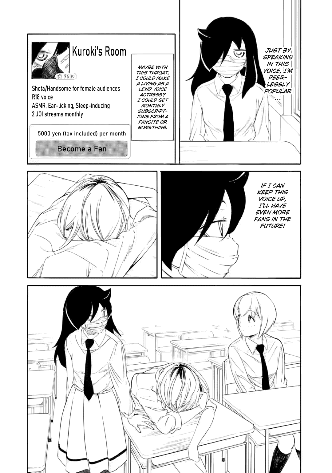 It's Not My Fault That I'm Not Popular! Chapter 242 page 10 - Chapter 242: Since I'm Not Popular, This Is The Shape Of My Voice