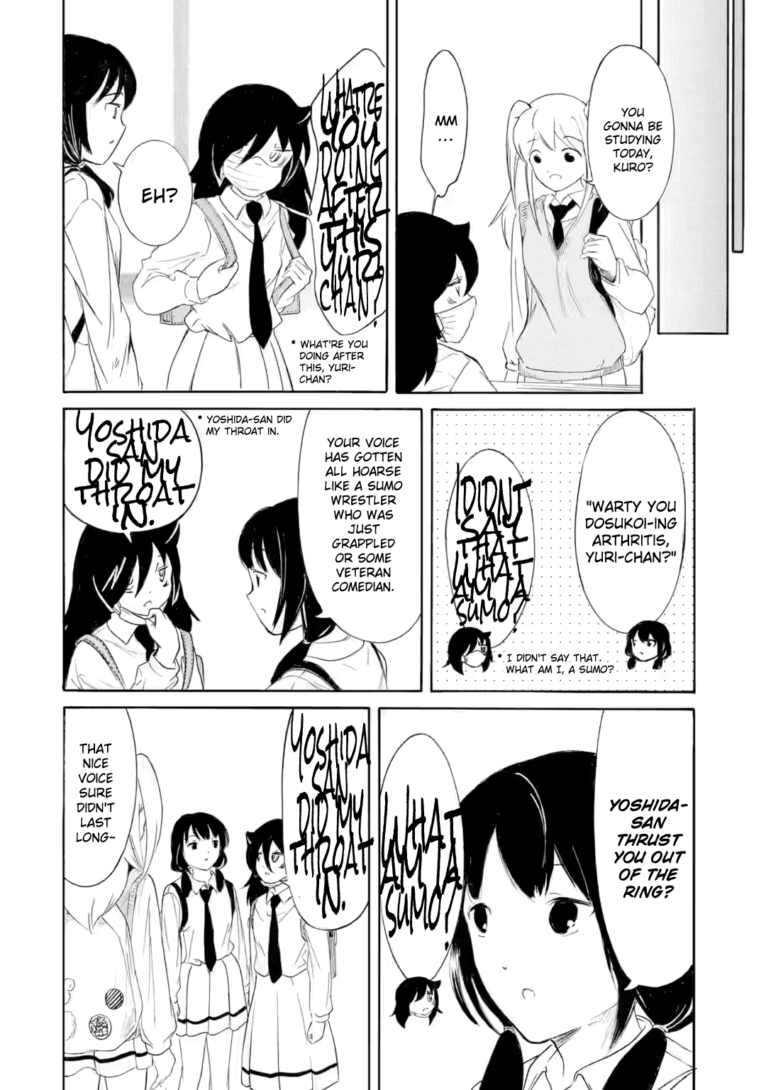 It's Not My Fault That I'm Not Popular! Chapter 242 page 12 - Chapter 242: Since I'm Not Popular, This Is The Shape Of My Voice