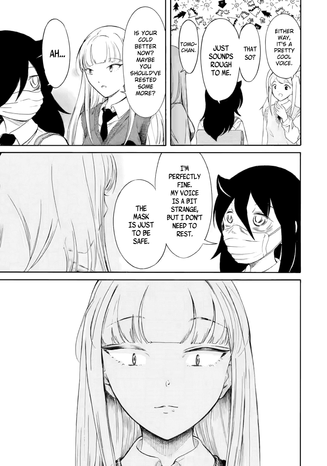 It's Not My Fault That I'm Not Popular! Chapter 242 page 3 - Chapter 242: Since I'm Not Popular, This Is The Shape Of My Voice