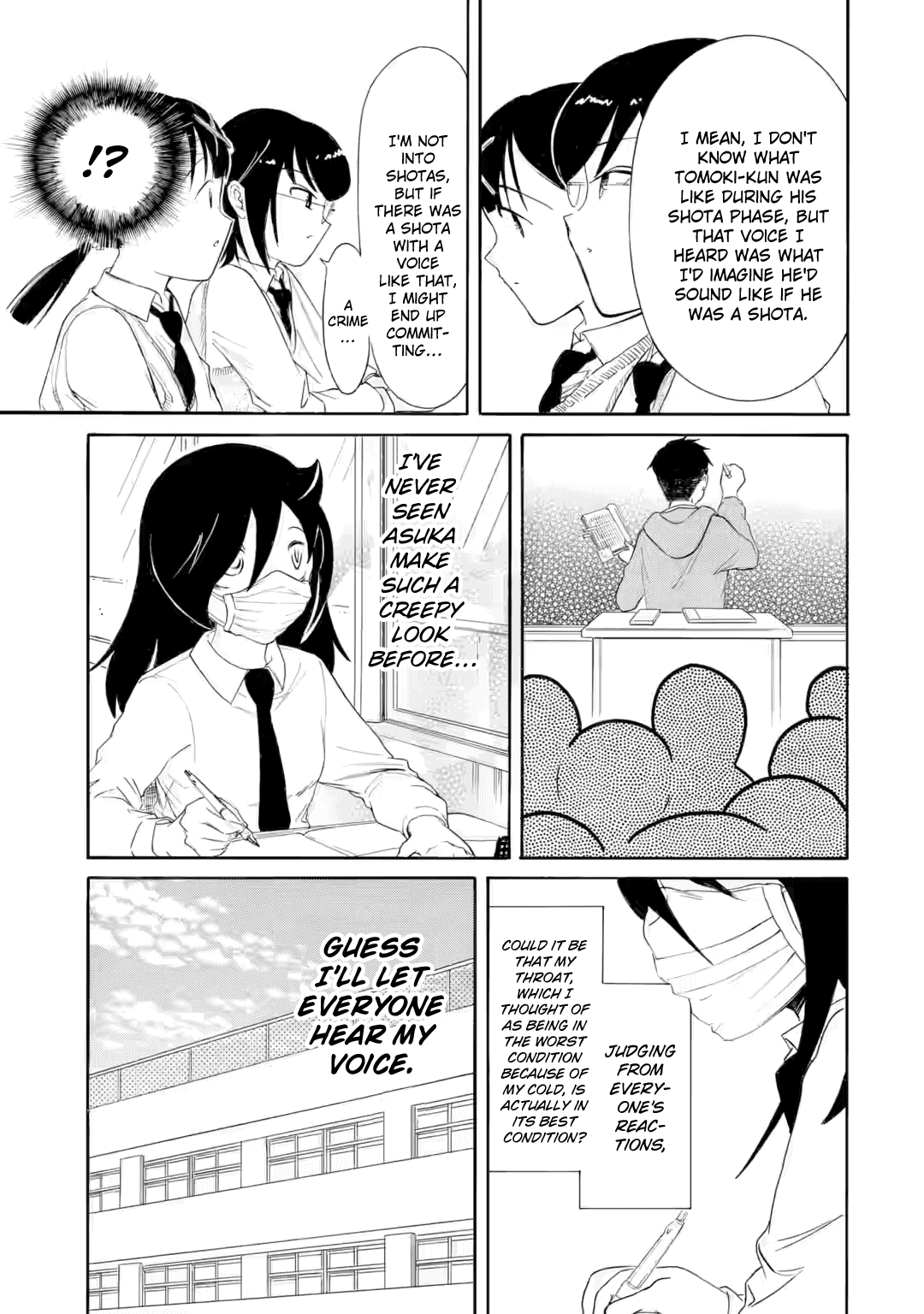 It's Not My Fault That I'm Not Popular! Chapter 242 page 5 - Chapter 242: Since I'm Not Popular, This Is The Shape Of My Voice