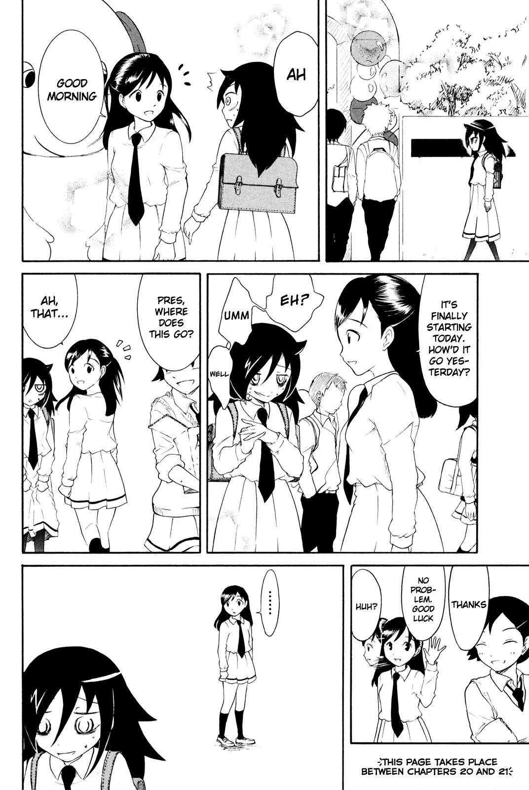 It's Not My Fault That I'm Not Popular! Chapter 27.5 page 1 - Chapter 27.5: Omake