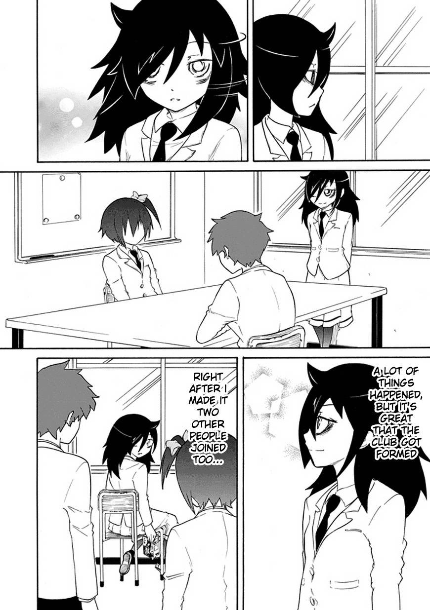 It's Not My Fault That I'm Not Popular! Chapter 27 page 12 - Chapter 27: Mourning 27: Because I'm Not Popular, I'll Start a Club