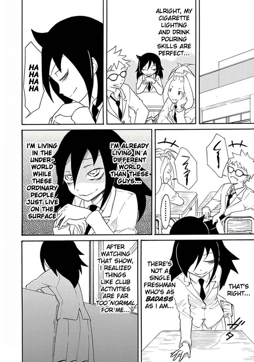 It's Not My Fault That I'm Not Popular! Chapter 28 page 10 - Chapter 28: Mourning 28: Because I'm Not Popular, I'll Go to the Red Light District