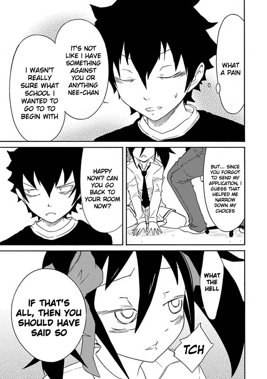 It's Not My Fault That I'm Not Popular! Chapter 35 page 11 - Chapter 35: Mourning 35: Because I'm Not Popular, I'll Worry About My Little Brother