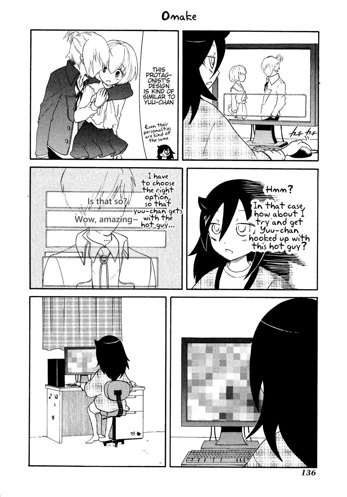 It's Not My Fault That I'm Not Popular! Chapter 36.5 page 4 - Chapter 36.5: Omake