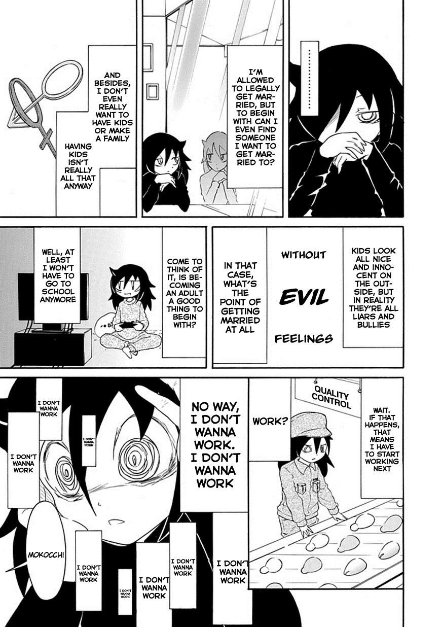 It's Not My Fault That I'm Not Popular! Chapter 36 page 5 - Chapter 36: Mourning 36: Because I'm Not Popular, I'll Become an Adult